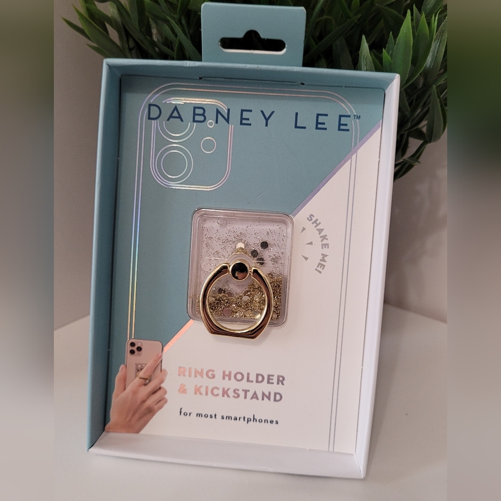Dabney Lee ring holder & kickstand- gold